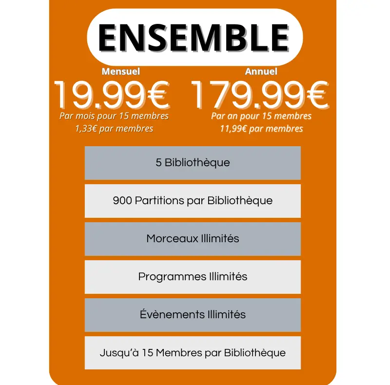 Abonnement Ensemble (Mensuel)